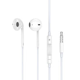 VIPFAN In-ear Stereo Earphones with Mic - White